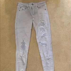 light gray jeans